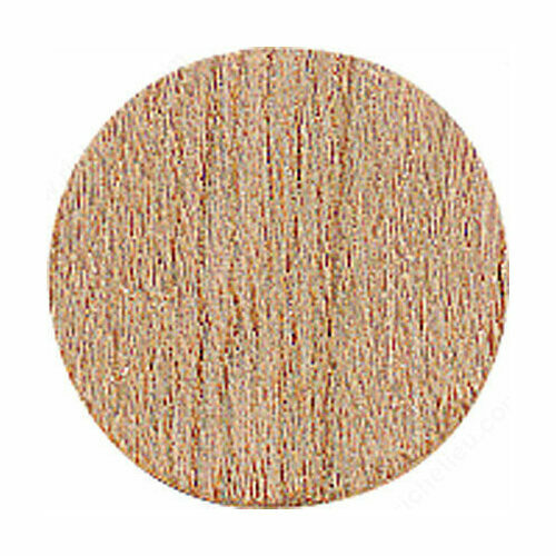 Richelieu 91611515 Unfinished Wood Cover Cap, 14mm (9/16