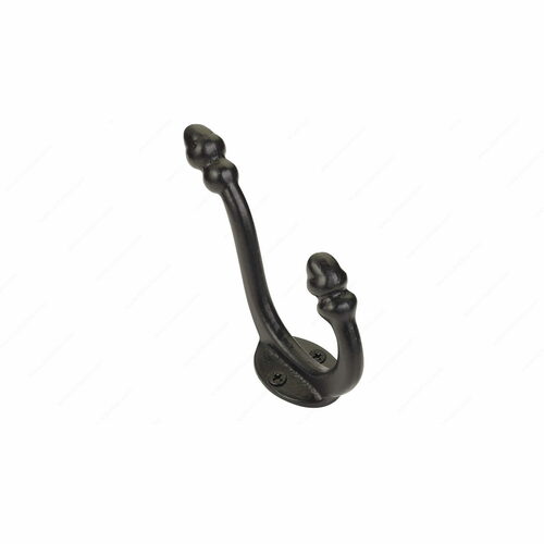 Richelieu 92347BAG Classic Wrought Iron Hook - Model 823/923