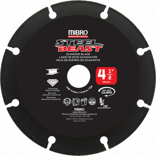 Richelieu 932171 Steel Beast Diamond Blade