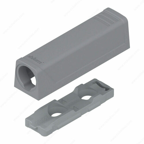 Richelieu 9561201 TIP-ON Short Straight Adapter Plate for Doors
