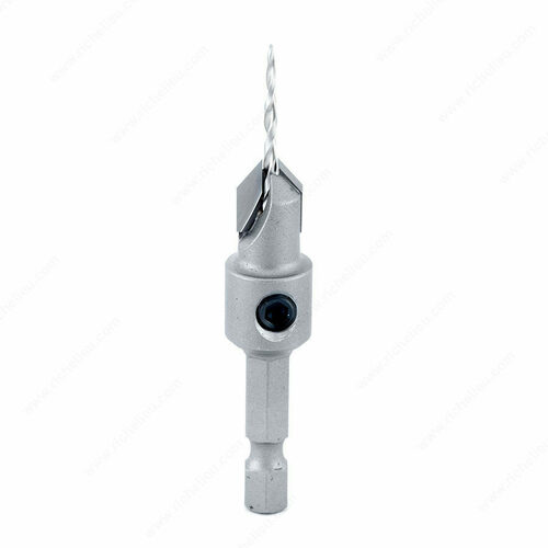 Richelieu AT55620 Hex Shank Taper Point Countersink Drill for Wood Screws