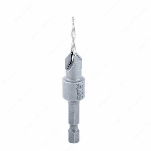 Richelieu AT55624 Hex Shank Countersink Taper Point Drill for Wood Screws