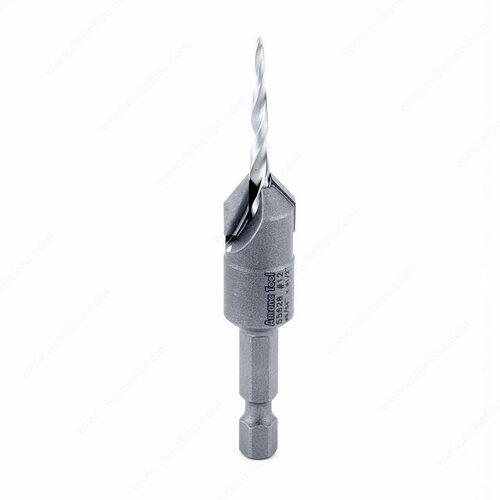 Richelieu AT55628 Hex Shank Taper Point Countersink Drill for Wood Screws