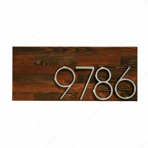 Richelieu B32001 Rustic Address Plaque