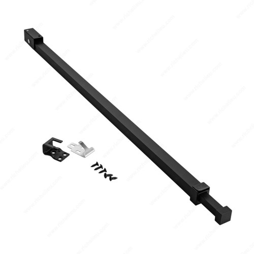 Richelieu BK110MB Patio Door Security Bar with Anti-Lift Lock