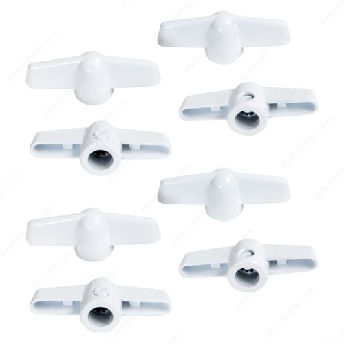Richelieu BK929TP8 T-Handle Butterfly Window Cranks, 11/32