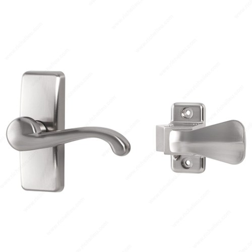 Richelieu BKGLWV2SN GL Lever Set with Locking Latch