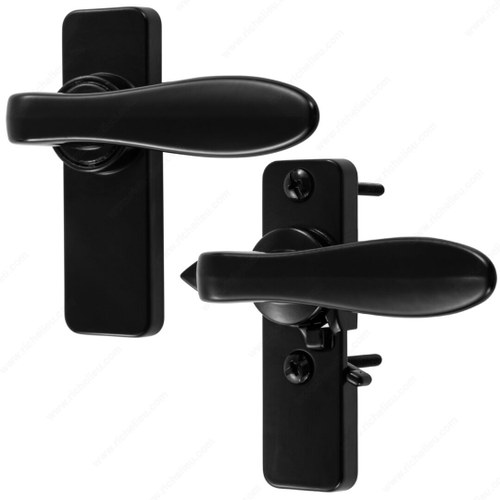 Richelieu BKISBL In-Swing Storm Door Handle Set