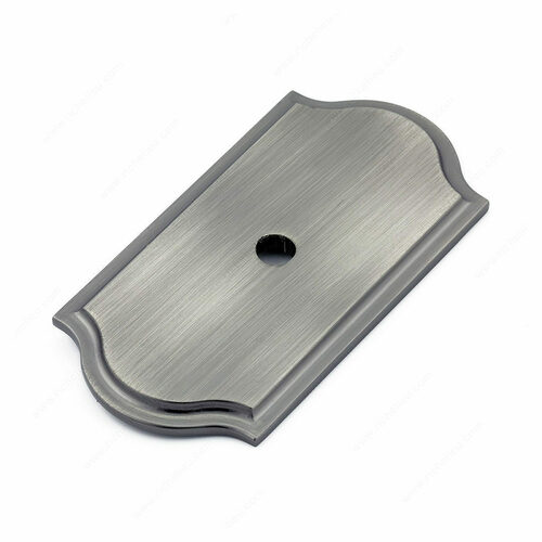 Richelieu BP1040143 Transitional Metal Knob Backplate - Model 1040