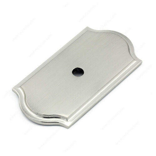 Richelieu BP1040195 Transitional Metal Knob Backplate - Model 1040