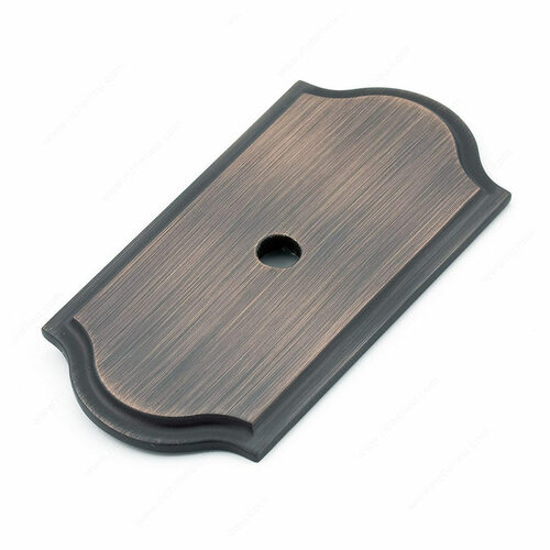 Richelieu BP1040BORB Transitional Metal Knob Backplate - Model 1040