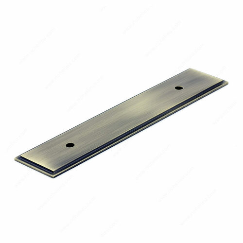 Richelieu BP1045128AE Transitional Metal Pull Backplate - Model 1045