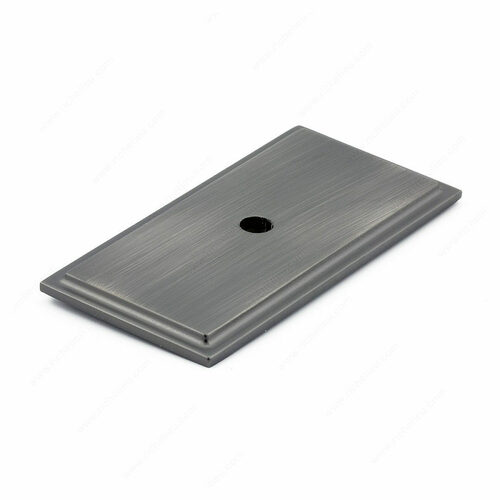Richelieu BP1045143 Transitional Metal Knob Backplate - Model 1045