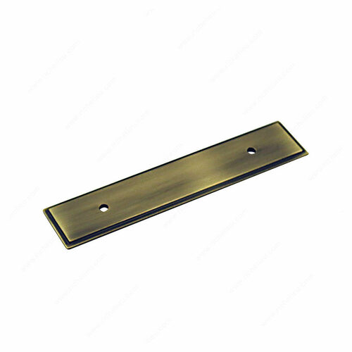 Richelieu BP104596AE Transitional Metal Pull Backplate - 1045