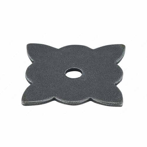 Richelieu BP213635908 Forged Iron Rosette for Knob - Traditional Style