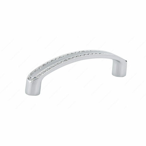 Richelieu BP272709614001 Modern Crystal Metal Pull - 2727