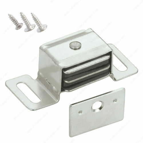 Richelieu BP30010 Double Magnetic Aluminum Catch