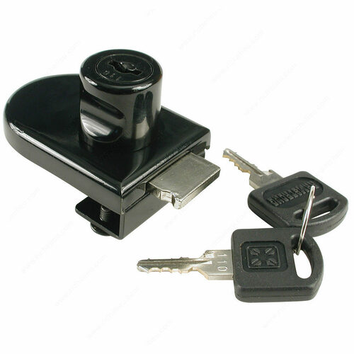 Richelieu BP64085190 No-Drill Glass Door Lock