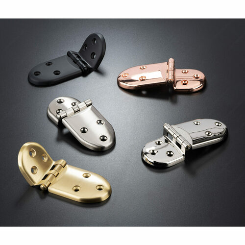 Richelieu BP8580104900 Traditional Metal Icebox Hinge 8580