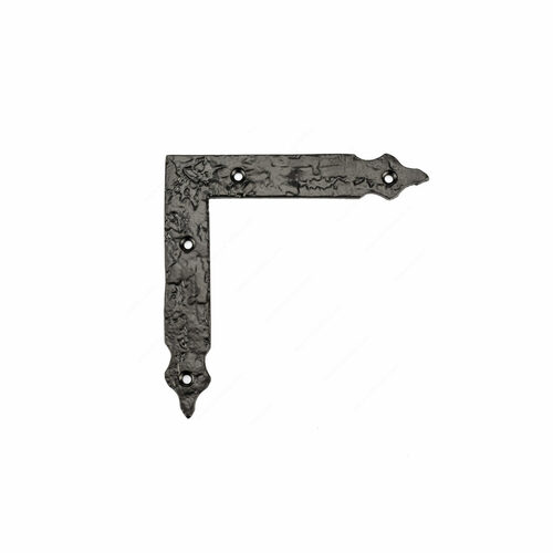 Richelieu BP9544125900 Traditional Decorative Corner Bracket for Barn Doors - Model 9544