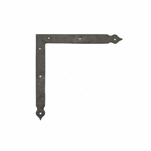 Richelieu BP9544195900 Traditional Decorative Corner Bracket for Barn Door - Model 9544