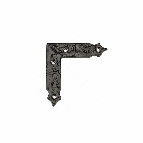 Richelieu BP954490900 Traditional Decorative Corner Bracket for Barn Doors - Model 9544