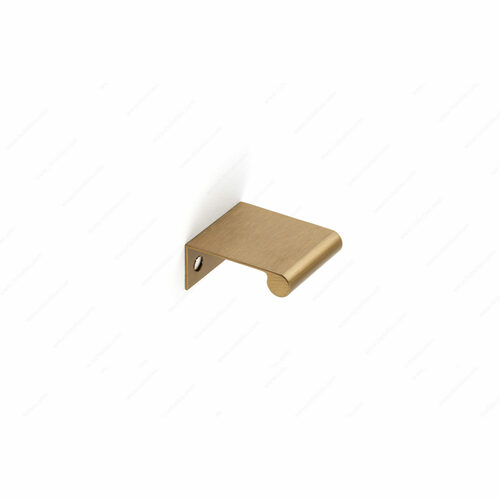 Richelieu BP969625CHBRZ Modern Aluminum Edge Pull 9696