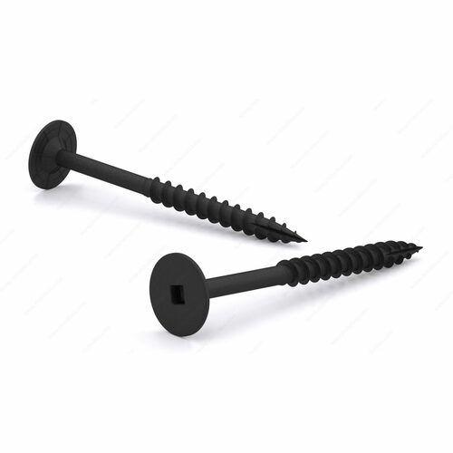 Richelieu FTKNC17BP10212R Premium CAB Wood Screw, Square Drive, Coarse Thread