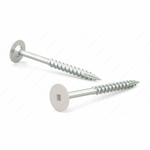 Richelieu FTKNC17W10212R Premium CAB Wood Screw, Square Drive, Coarse Thread