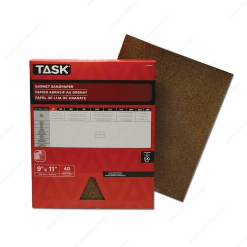 Richelieu GA11040 Garnet Sandpaper Sheets