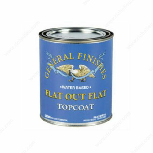 Richelieu GFFO1G General Finishes Flat Out Flat Water-Based Topcoat