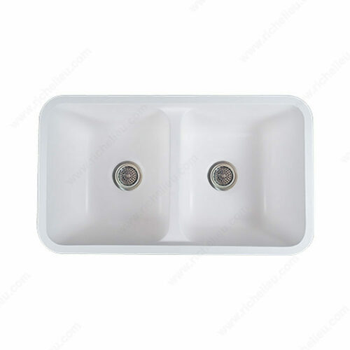 Richelieu GS3118DPW Gemstone Double Sink - Model 3118