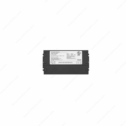 Richelieu L12DCH60X1 TRESCO 12V Dimmable Hardwired Power Supply