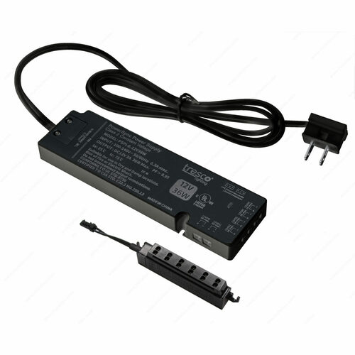 Richelieu LPSPLG12V36W Tresco PowerSync 12VDC Plug-in Power Supply