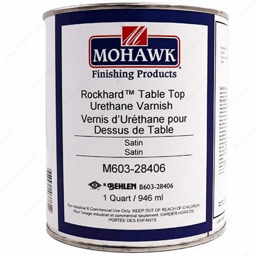 Richelieu M60328406 Rockhard Satin Urethane Varnish - 1 Quart