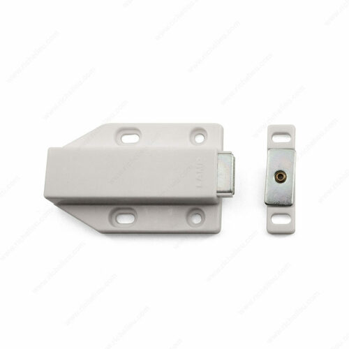 Richelieu ML120WHT Magnetic Long Stroke Touch Latch