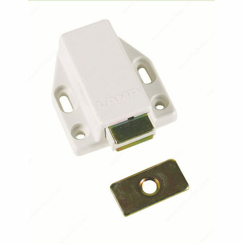 Richelieu ML80WHT Magnetic Touch Latch