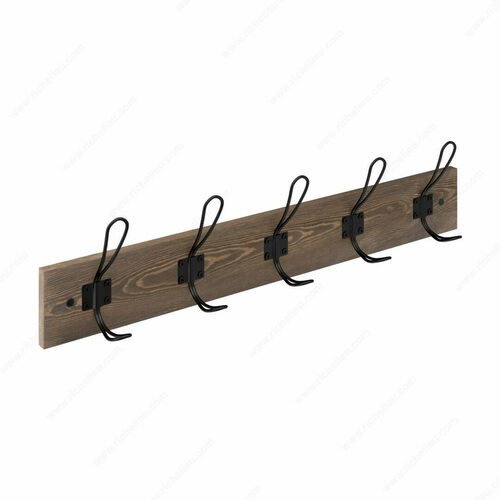Richelieu NH165027252900 Classic Hook Rack 1650