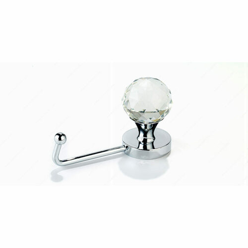 Richelieu NH5330201101140 Modern Acrylic Metal Hook - Model 533