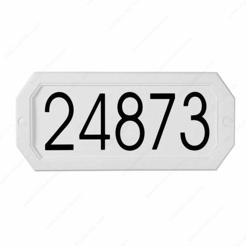 Richelieu P11000 Economical Address Plaques