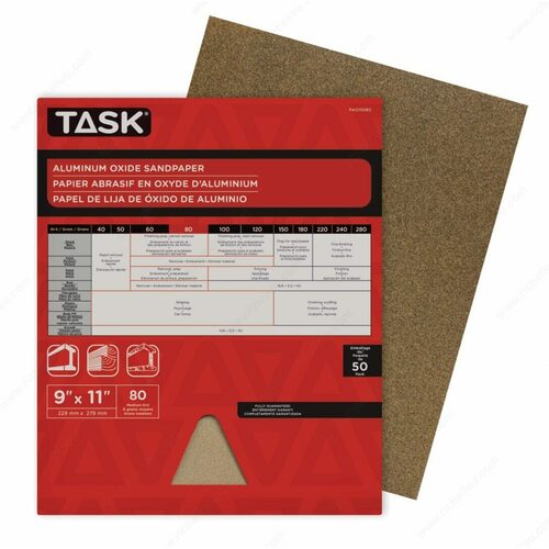 Richelieu PAO15080 Premium Aluminum Oxide Sandpaper