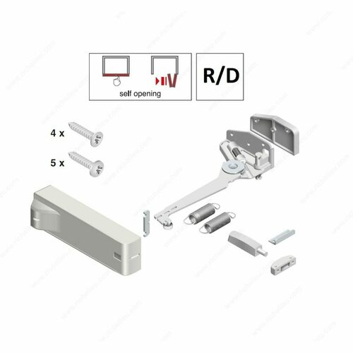 Richelieu PS23KT812R10 PS23 Self-Opening Mechanism