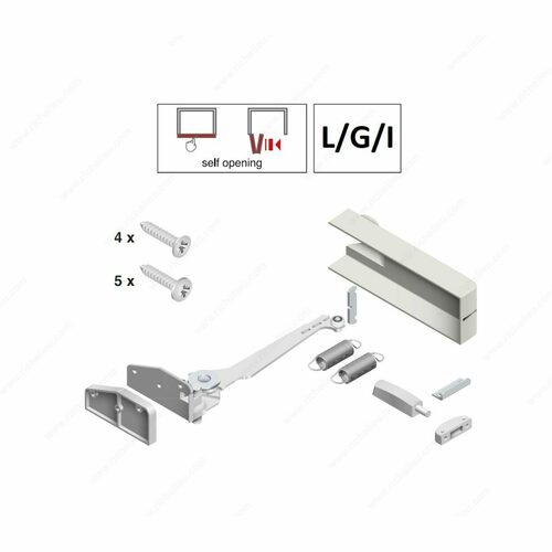 Richelieu PS23KT816L90 PS23 Self-Opening Mechanism