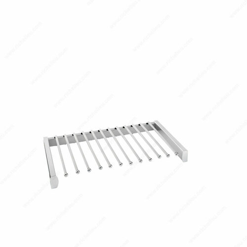 Richelieu PSCSL2414SCSC1 Rev-A-Shelf Sidelines Soft-Close Sliding Pant Rack