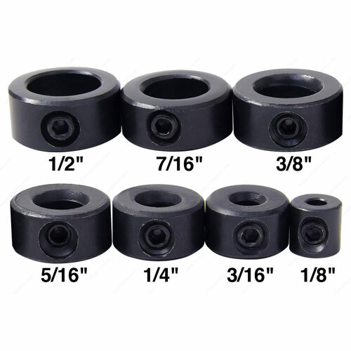 Richelieu R77210 7-Piece Metal Depth Stop Set