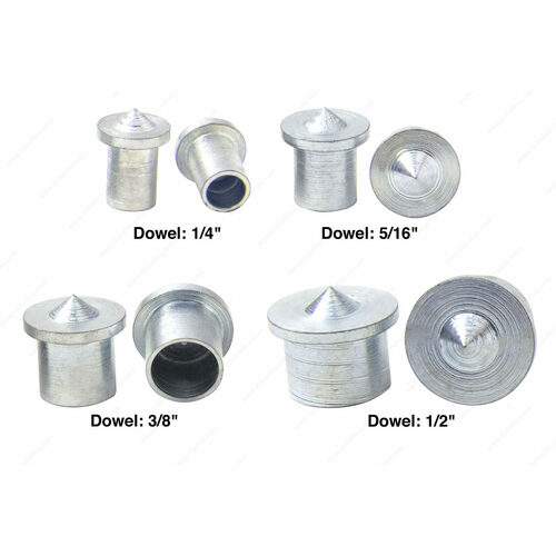 Richelieu R77216 8-Piece Dowel Center Set
