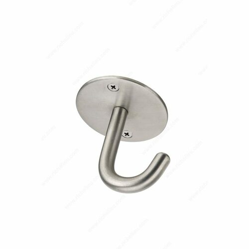 Richelieu RH122070170 Stainless Steel Ceiling Hook - Single - Model 1220