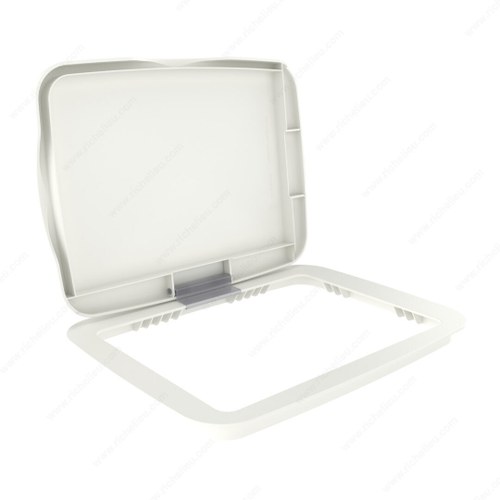 Richelieu RV3550LID111 Rev-A-Shelf Bi-Directional Polymer Lid for Waste Containers