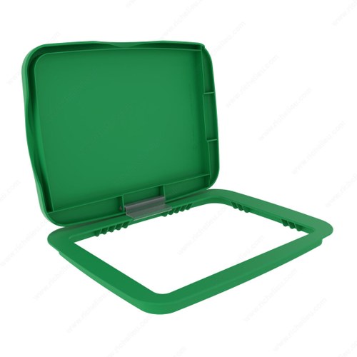 Richelieu RV3550LID191 Rev-A-Shelf Bi-Directional Polymer Lid for Waste Containers