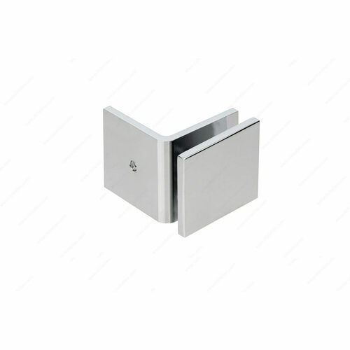 Richelieu SC1SQ90OW140 90 Square Glass-to-Wall Offset Clamp